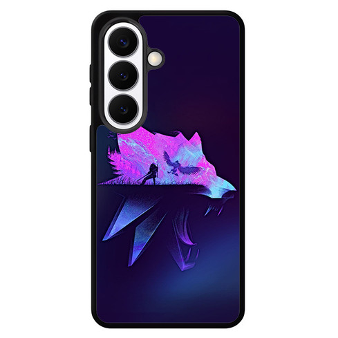 The Witcher 3 Wild Hunt Wolf School medallion Samsung Galaxy S26 Case