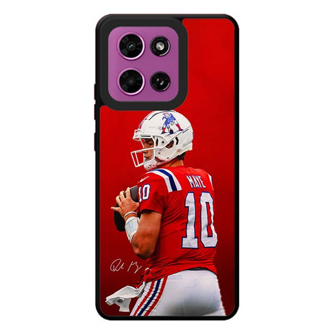 Drake Maye New England Patriots Motorola Moto G Play 2026 Case