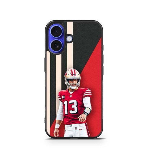 Brock Purdy San Francisco 49ers iPhone 16 Case