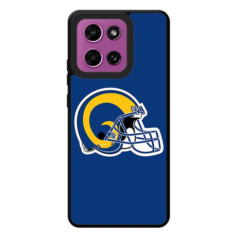 Los Angeles Rams Helmet 01 Motorola Moto G Play 2026 Case