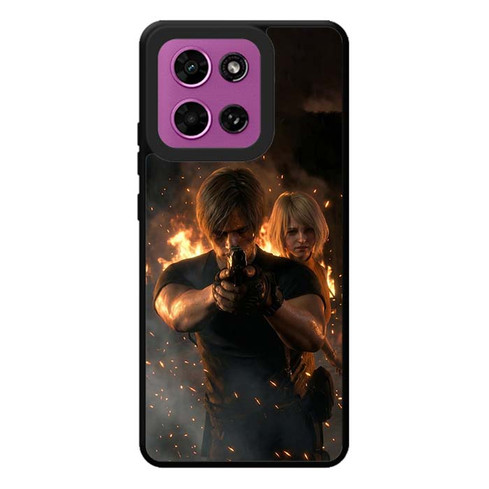 Resident Evil 4 Remake Leon and Ashley G Motorola Moto G Play 2026 Case