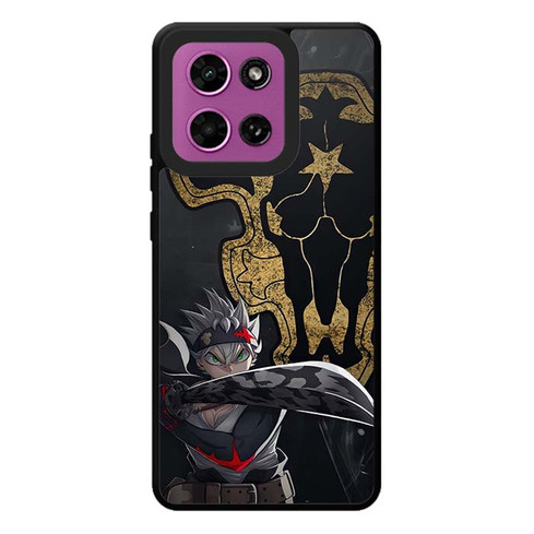 Black Clover Astas Resolve Motorola Moto G Play 2026 Case