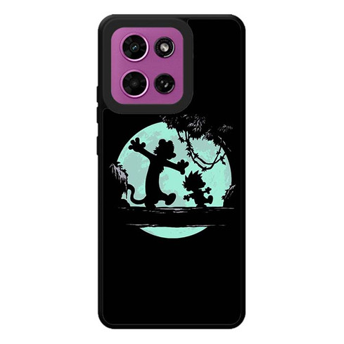 Calvin and Hobbes Play At Night Motorola Moto G Play 2026 Case