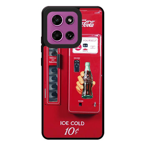 Coca Cola Vending Mechine Ice Cold Motorola Moto G Play 2026 Case
