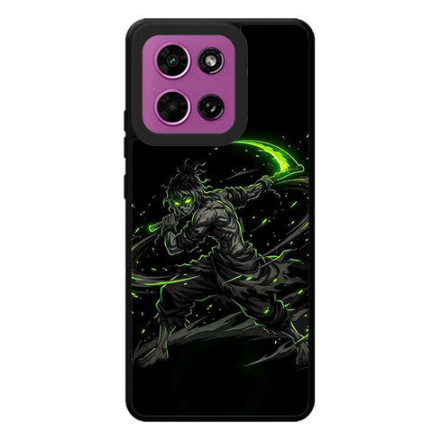 Demon Slayer Gyutaro Toxic Blood Scythe Motorola Moto G Play 2026 Case