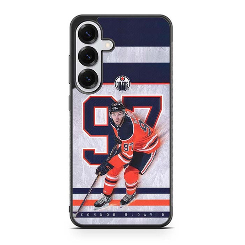 Connor McDavid Oilers 02 Samsung Galaxy S25 Case