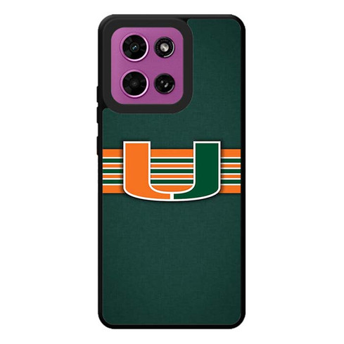 Miami Hurricanes 04 Motorola Moto G Play 2026 Case