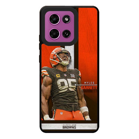 Myles Garrett Cleveland Browns 01 Motorola Moto G Play 2026 Case