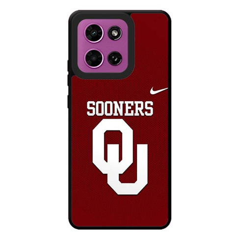Oklahoma Sooner 01 Motorola Moto G Play 2026 Case