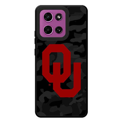 Oklahoma Sooner Camo Motorola Moto G Play 2026 Case