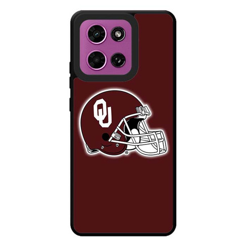 Oklahoma Sooner Helmet Motorola Moto G Play 2026 Case