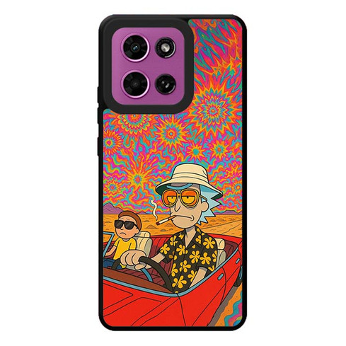 Rick and Morty Psychedelic Vibe Motorola Moto G Play 2026 Case
