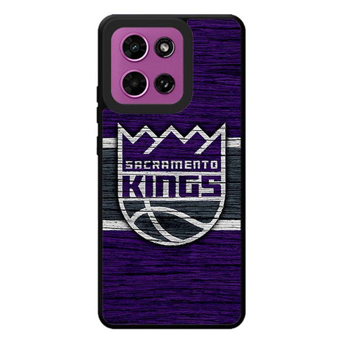 Sacramento Kings Wooden Pattern Motorola Moto G Play 2026 Case