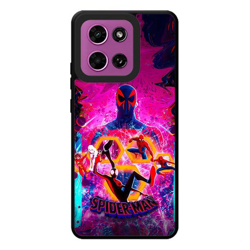 Spider Man Across the Spider Verse Glitch Motorola Moto G Play 2026 Case
