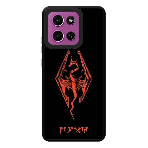 The Elder Scroll V Skyrim Dragons Breath Motorola Moto G Play 2026 Case