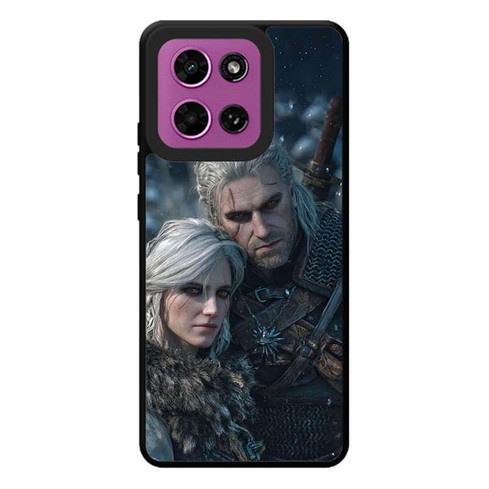 The Witcher III Geralt and Ciri Motorola Moto G Play 2026 Case