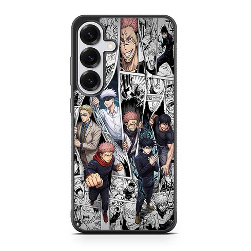 Jujutsu Kaisen Characters Comic Art Samsung Galaxy S25 Case