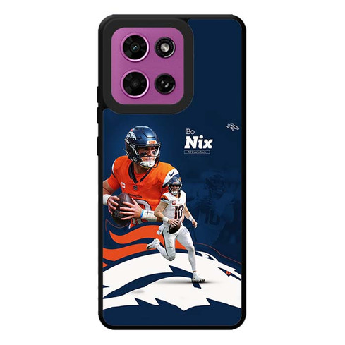 Bo Nix Denver Broncos Motorola Moto G Play 2026 Case