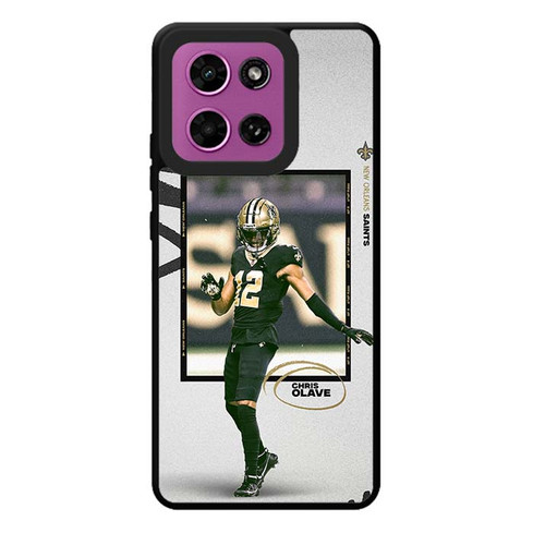 Chris Olave New Orleans Saints 02 Motorola Moto G Play 2026 Case