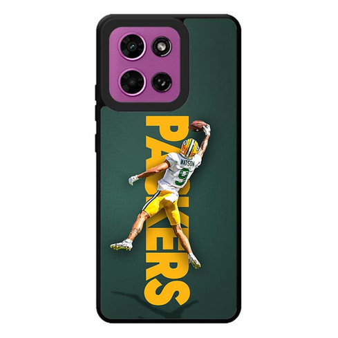 Christian Watson Green Bay Packers 01 Motorola Moto G Play 2026 Case