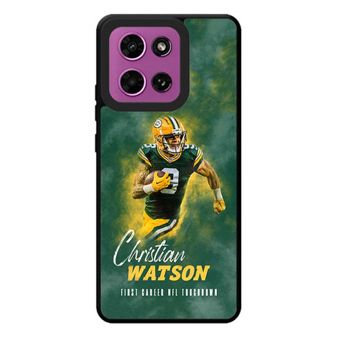 Christian Watson Green Bay Packers 02 Motorola Moto G Play 2026 Case