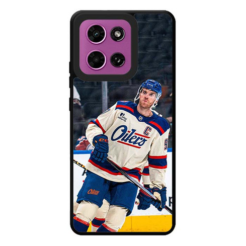 Connor Ingram Edmonton Oilers Motorola Moto G Play 2026 Case