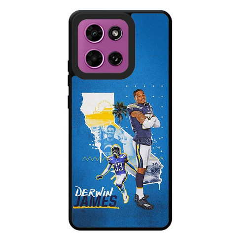 Derwin James Angeles Chargers 03 Motorola Moto G Play 2026 Case
