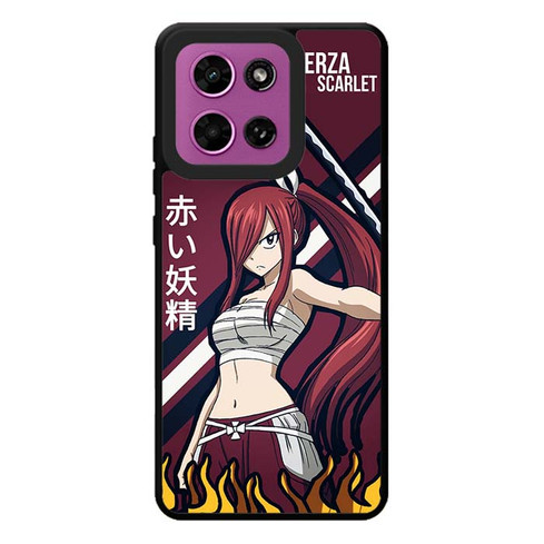 Fairy Tales Series Erza Scarlett Motorola Moto G Play 2026 Case