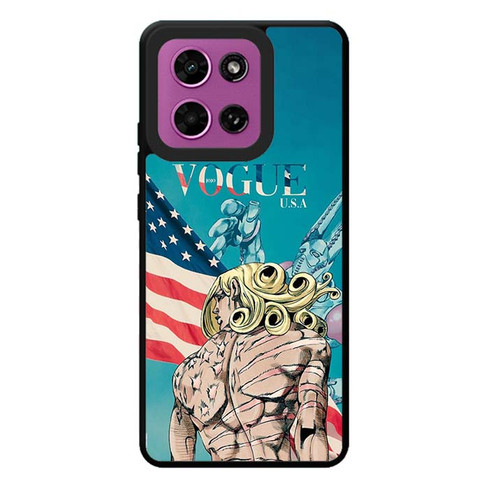 JoJos Bizarre Adventure Steel Ball Run Funny Valentine Motorola Moto G Play 2026 Case
