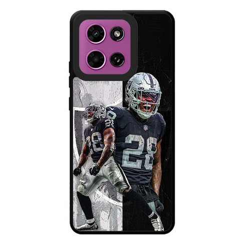 Josh Jacobs Las Vegas Raiders Motorola Moto G Play 2026 Case