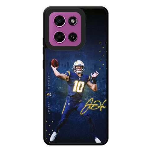 Justin Herbert Los Angeles Chargers 02 Motorola Moto G Play 2026 Case
