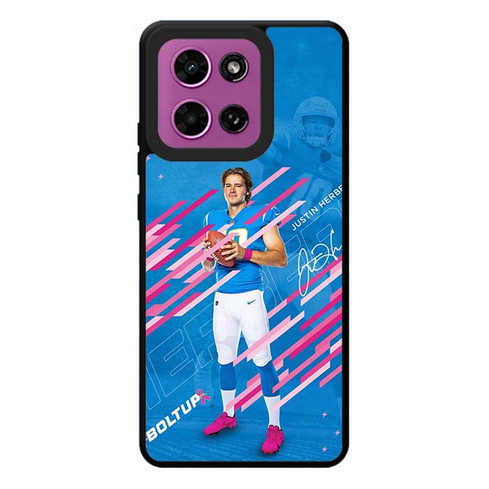 Justin Herbert Los Angeles Chargers 05 Motorola Moto G Play 2026 Case