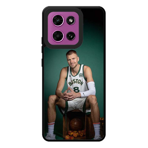 Kristaps Porzingis Boston Celtics 02 Motorola Moto G Play 2026 Case
