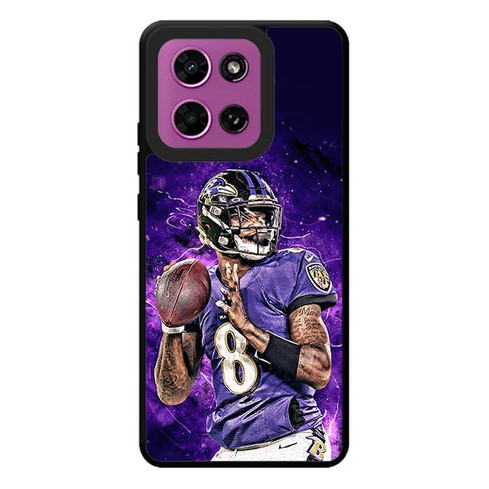 Lamar Jackson Baltimore Ravens 05 Motorola Moto G Play 2026 Case