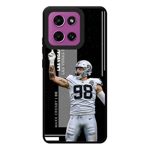 Maxx Crosby Las Vegas Raiders 01 Motorola Moto G Play 2026 Case