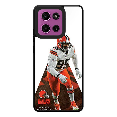 Myles Garrett Cleveland Browns 06 Motorola Moto G Play 2026 Case
