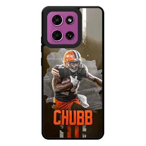 Nick Chubb Cleveland Browns 04 Motorola Moto G Play 2026 Case