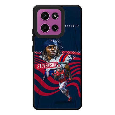 Rhamondre Stevenson New England Patriots 02 Motorola Moto G Play 2026 Case