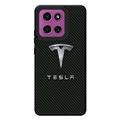 Tesla Carbon Core Motorola Moto G Play 2026 Case