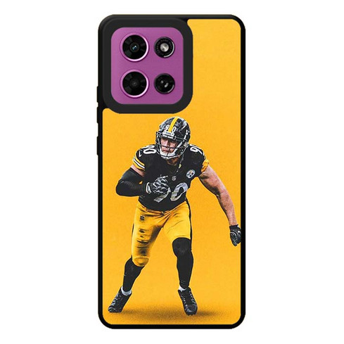 TJ Watt Pittsburgh Steelers 04 Motorola Moto G Play 2026 Case
