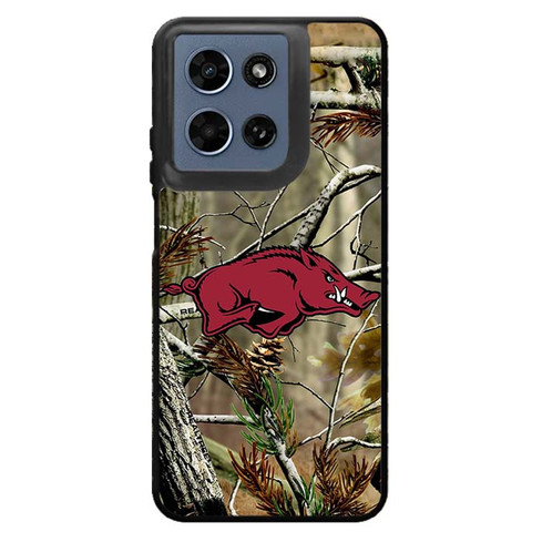 Arkansas Razorbacks Camo Motorola Moto G 2026 Case