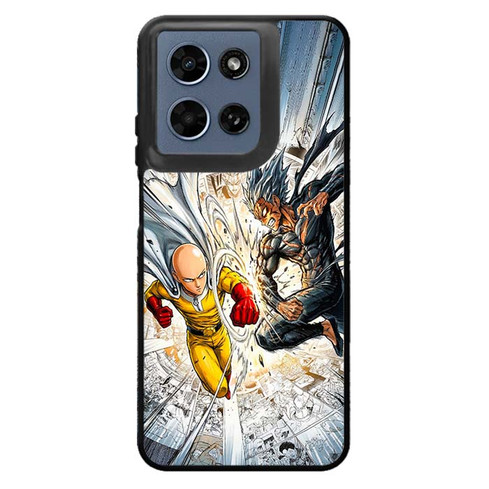 One Punch Man Saitama Vs Garou Motorola Moto G 2026 Case