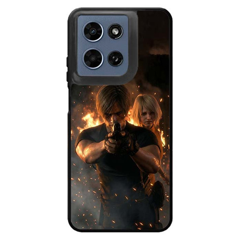 Resident Evil 4 Remake Leon and Ashley G Motorola Moto G 2026 Case