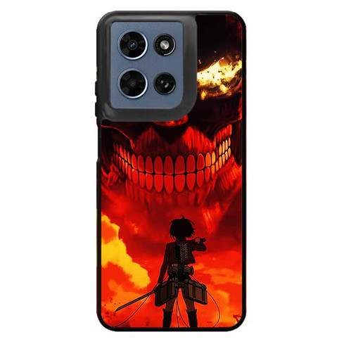 Attack on Titan Mikasa Vs Titan Motorola Moto G 2026 Case