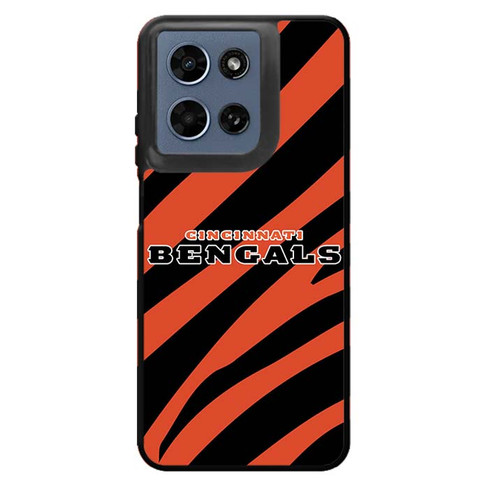 Cincinnati Bengals Tiger Pattern Motorola Moto G 2026 Case