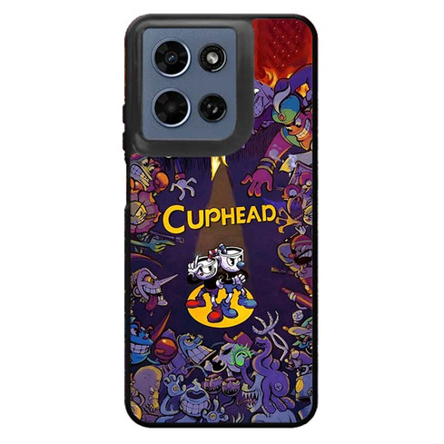 Cuphead and Mugman Inkwell Isle Motorola Moto G 2026 Case