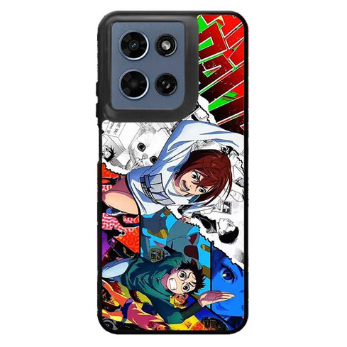 Dandadan Momo Ayase and Okarun Motorola Moto G 2026 Case