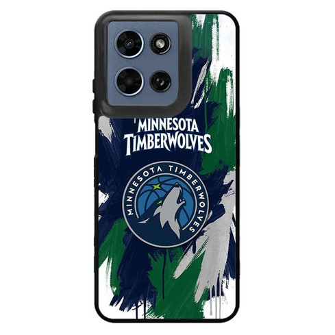 Minnesota Timberwolves Wolf and North Motorola Moto G 2026 Case