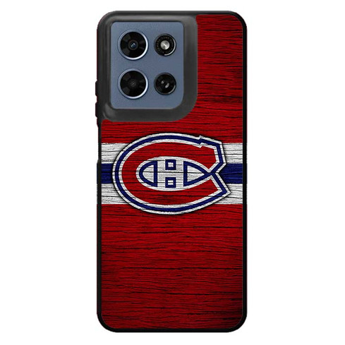 Montreal Canadiens Wooden Pattern Motorola Moto G 2026 Case