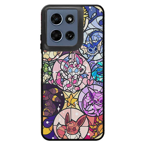 Pokemon Stained Glass Look Motorola Moto G 2026 Case